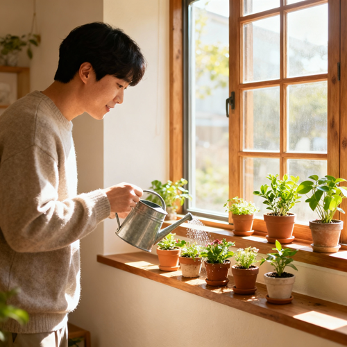 햇살 머무는 창문가에 잘 어울리는 작은 화분 가이드